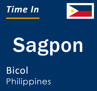 Current local time in Sagpon, Bicol, Philippines