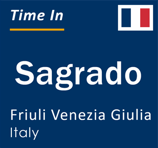 Current local time in Sagrado, Friuli Venezia Giulia, Italy