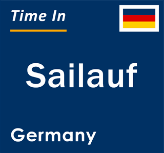 Current local time in Sailauf, Germany