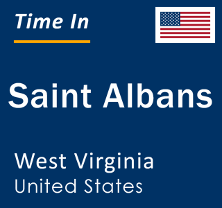 Current local time in Saint Albans, West Virginia, United States