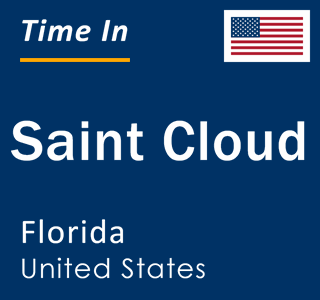 Current local time in Saint Cloud, Florida, United States