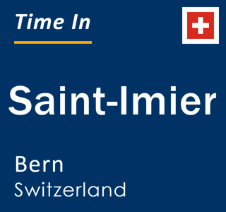 Current local time in Saint-Imier, Bern, Switzerland