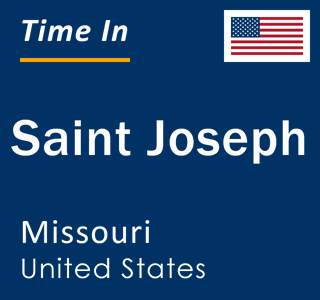 Current time in Saint Joseph, Missouri, United States