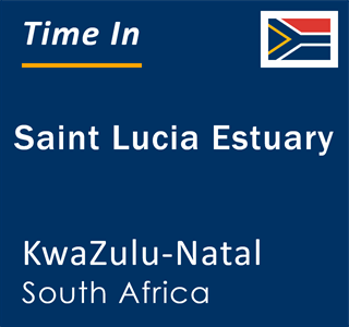 Current local time in Saint Lucia Estuary, KwaZulu-Natal, South Africa