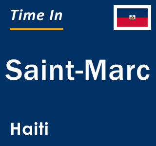 Current local time in Saint-Marc, Haiti
