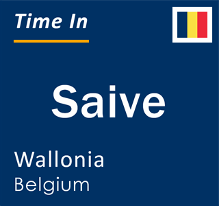 Current local time in Saive, Wallonia, Belgium