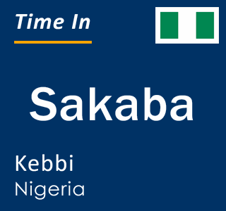 Current time in Sakaba, Kebbi, Nigeria
