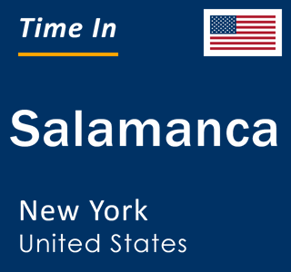 Current local time in Salamanca, New York, United States