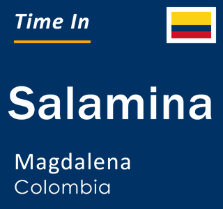Current local time in Salamina, Magdalena, Colombia