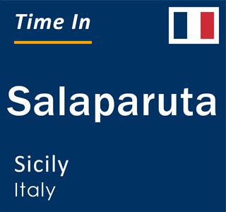 Current local time in Salaparuta, Sicily, Italy