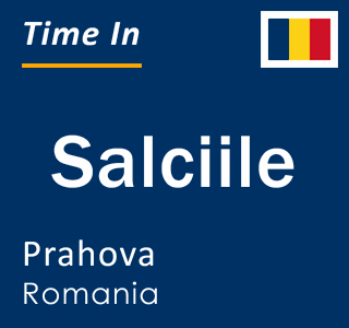 Current local time in Salciile, Prahova, Romania