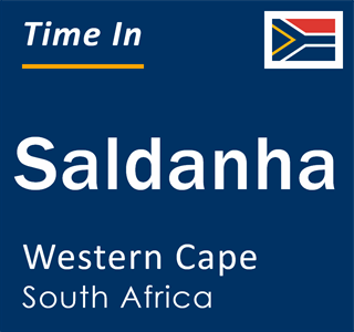 Current local time in Saldanha, Western Cape, South Africa