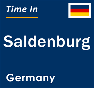 Current local time in Saldenburg, Germany