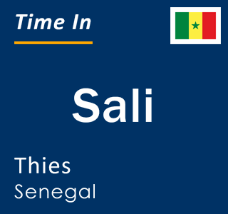 Current local time in Sali, Thies, Senegal