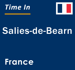 Current local time in Salies-de-Bearn, France