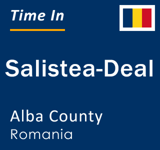 Current local time in Salistea-Deal, Alba County, Romania