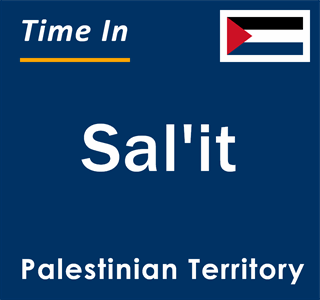 Current local time in Sal'it, Palestinian Territory