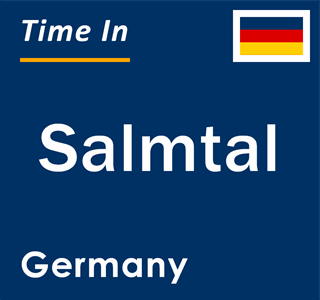 Current local time in Salmtal, Germany