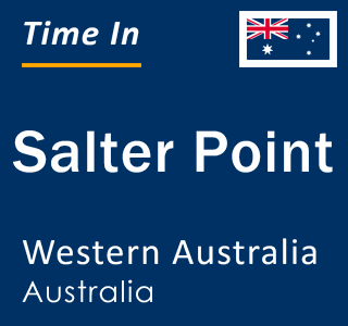 Current local time in Salter Point, Western Australia, Australia