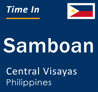 Current local time in Samboan, Central Visayas, Philippines