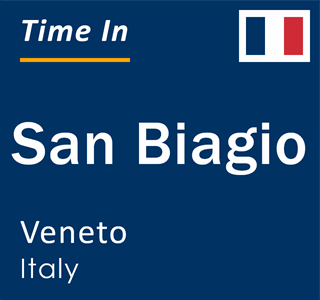 Current local time in San Biagio, Veneto, Italy