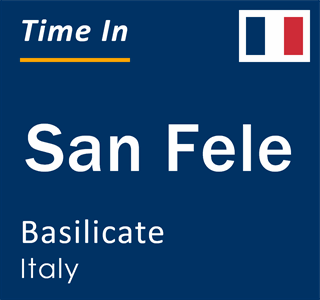 Current local time in San Fele, Basilicate, Italy