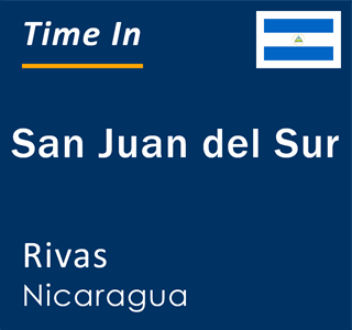 Current local time in San Juan del Sur, Rivas, Nicaragua