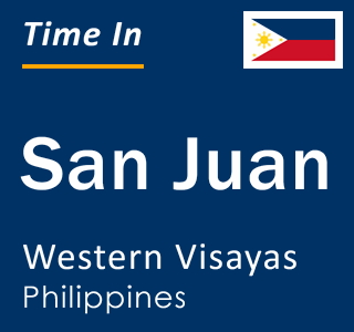 Current local time in San Juan, Western Visayas, Philippines