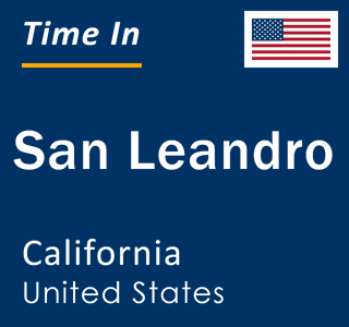 Current local time in San Leandro, California, United States