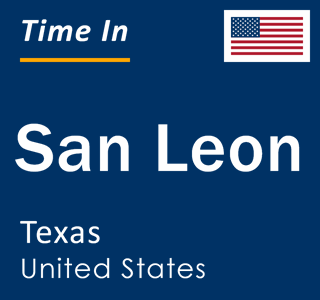 Current local time in San Leon, Texas, United States