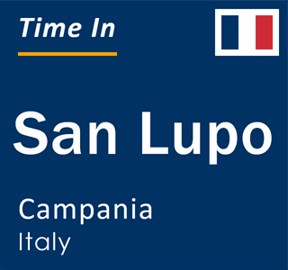 Current local time in San Lupo, Campania, Italy