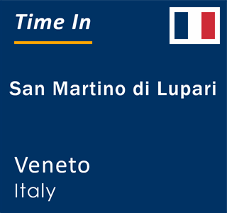 Current local time in San Martino di Lupari, Veneto, Italy
