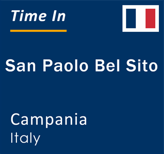 Current local time in San Paolo Bel Sito, Campania, Italy