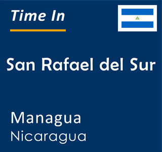 Current local time in San Rafael del Sur, Managua, Nicaragua