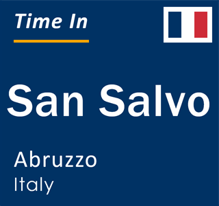Current local time in San Salvo, Abruzzo, Italy