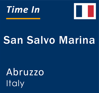 Current local time in San Salvo Marina, Abruzzo, Italy