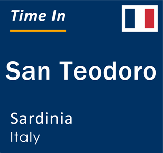 Current local time in San Teodoro, Sardinia, Italy