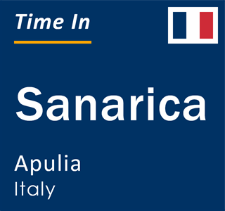 Current local time in Sanarica, Apulia, Italy