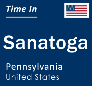 Current local time in Sanatoga, Pennsylvania, United States