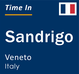 Current local time in Sandrigo, Veneto, Italy