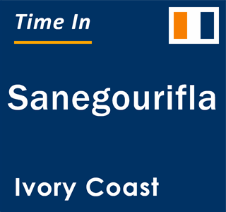 Current local time in Sanegourifla, Ivory Coast