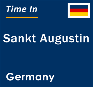 Current local time in Sankt Augustin, Germany