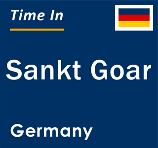 Current local time in Sankt Goar, Germany