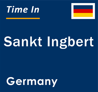 Current local time in Sankt Ingbert, Germany