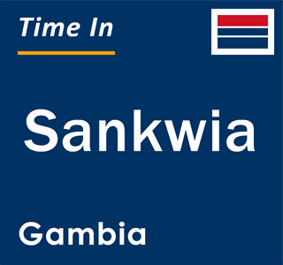 Current local time in Sankwia, Gambia