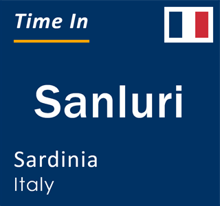 Current local time in Sanluri, Sardinia, Italy