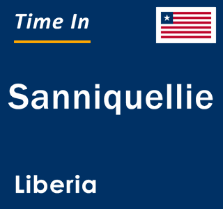 Current local time in Sanniquellie, Liberia