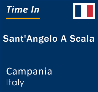 Current local time in Sant'Angelo A Scala, Campania, Italy