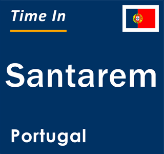 Current local time in Santarem, Portugal