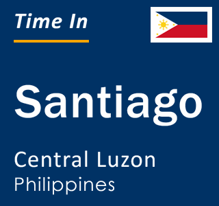 Current local time in Santiago, Central Luzon, Philippines